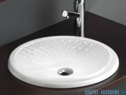 Bathco Relief umywalka 43,5x43,5cm wpuszczana 4075