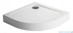 Polimat Standard 1 brodzik półokrągły kompaktowy 80x80x13 cm 00804