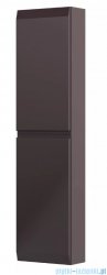 Oristo Brylant szafka boczna wysoka 40x160x17cm mokka mat OR36-SB2D-40-21-V3