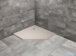 Radaway Kyntos PT brodzik pięciokątny 80x80cm kaszmirowy HKPT8080-84