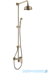 Omnires Art Deco kolumna natryskowa z baterią brąz antyczny AD5144BR