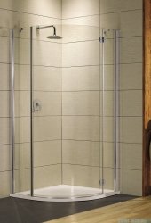 Radaway Torrenta PDJ kabina półokrągła 80x80 prawa szkło przejrzyste 31810-01-01N