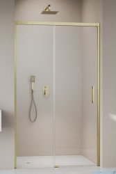 Radaway Idea DWJ Brushed Gold drzwi wnękowe 120cm lewe szczotkowane złoto 387016-99-01L
