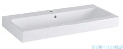 Geberit iCon Umywalka ścienna z otworem na baterię z przelewem 90x48 cm KeraTect 124090600