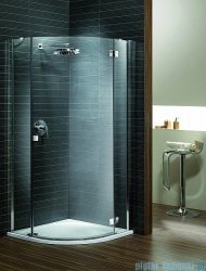 Radaway Almatea PDJ Kabina półokrągła 90x90 Prawa szkło brązowe 30702-01-08N