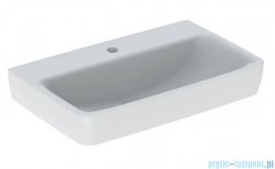 Geberit Selnova Compact Umywalka z otworem na baterię, bez przelewu 65x40cm 501.891.00.7