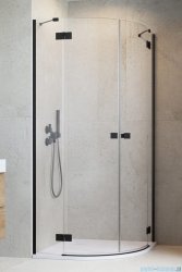 Radaway Essenza Black Pdd kabina 90x100cm szkło przejrzyste 1385001-54-01L/1385003-54-01R