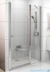 Ravak Chrome Drzwi prysznicowe CSD2-100 polerowane aluminium+transparent 0QVACC00Z1