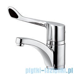 Kludi Medi Care Bateria umywalkowa ścienna uchwyt obrotowa wylewka chrom 341130534