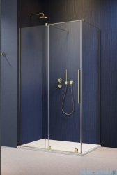 Radaway Furo Kdj Brushed Gold kabina 160x75cm lewa szczotkowane złoto 10104822-99-01L/10110780-01-01/10113075-01-01