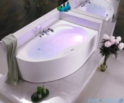 Poolspa Wanna asymetryczna MISTRAL 170x105 prawa + nogi PWA4T10ZN000000