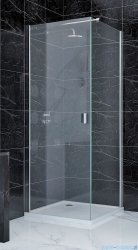 Clusi Temida kabina kwadratowa 80x80x200 cm przejrzyste lewa 3329TEM80L