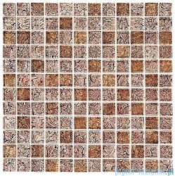 Dunin Spark mozaika szklana 30x30 almond mix 23