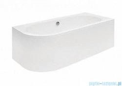 Besco Avita 160x75cm wanna asymetryczna prawa + obudowa + syfon #WAV-160-NP/OAV-160-NS/19975