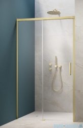 Radaway Idea 6 DWJ Brushed Light Gold drzwi wnękowe 135cm lewe szczotkowane jasne złoto 387024-98-01L