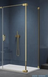 SanSwiss Cadura Gold Line ścianka boczna Cat2 110x200cm profile złote CAT21101207