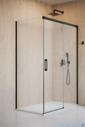 Radaway Idea Black 8 Kdj kabina 140x75cm prawa czarny mat/szkło przejrzyste 10340720-54-01R/10350653-01-01/10360075-01-01L