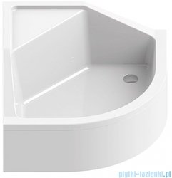 New Trendy Angus brodzik półokrągły z siedziskiem 90x90x29 cm B-0362
