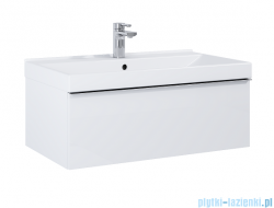Elita Look szafka z umywalką 80x28x45cm biały mat 167594/145840