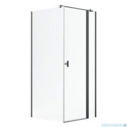 Radaway Nes Kdj II Brushed GunMetal kabina 120x75cm prawa szczotkowany grafit 10032120-92-01R/10039075-01-01