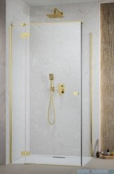 Radaway Essenza 8 Gold Kdj kabina 120x80cm lewa złoty połysk/szkło przejrzyste 10480812-01-01L/10470337-09-01L/10113080-01-01