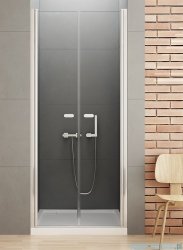 New Trendy New Soleo drzwi wnękowe dwuskrzydłowe 80x195 cm przejrzyste D-0124A