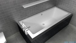 Riho Lugo wanna prostokątna 180x80cm nóżki+syfon B133001005/207093/19975