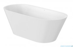 Roca Inis wanna wolnostojąca Stonex CZARNO-BIAŁA 160x70 cm A2486890K0