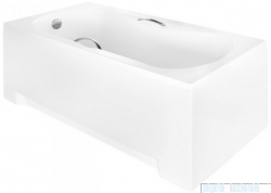 Besco Aria Plus 140x70cm wanna prostokątna z uchwytami + obudowa + syfon #WAA-140-PU/#OAA-140-PA/19975