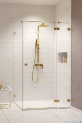 Radaway Essenza Pro Brushed Gold Kdj kabina 110x75cm prawa szczotkowane złoto 10097110-99-01R/10098075-01-01