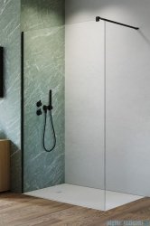 Radaway Nes Black kabina Walk-in 100x200cm czarny mat/szkło przejrzyste 10013100-54-01