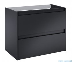 Roca Alpine szafka 78x45x59 cm CZARNY MAT A857865532