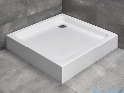 Radaway Brodzik kwadratowy Siros C 80x80 Compact na podstawie styropianowej ze zintegrowaną obudową SBC8817-2