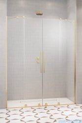 Radaway Furo Gold DWD drzwi prysznicowe 150cm szkło przejrzyste 10108413-09-01/10111367-01-01
