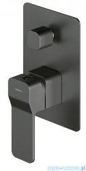 Omnires Slide Bateria wannowa podtynkowa grafit SL7735GR