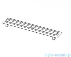 Tece Rynna odpływowa Tecedrainline-prosta z kołnierzem 90 cm 6.009.00