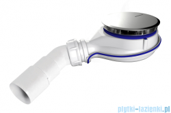 Radaway Turboflow syfon z klapką magnetyczną chrom 90mm TBXS