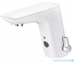 Kludi BALANCE WHITE elektroniczna bateria umywalkowa biały/chrom zasilanie 230 V 5220091