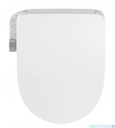 Roca Multiclean M4 Round Compacto - Deska myjąca z funkcją bidetu, przyłącza boczne A804057001