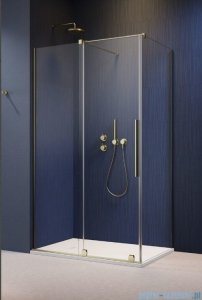 Radaway Furo Kdj Brushed Gold kabina 160x110cm lewa szczotkowane złoto 10104822-99-01L/10110780-01-01/10113110-01-01