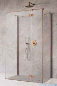Radaway Essenza Brushed Copper Kdj+S kabina 70x90x70cm prawa szczotkowana miedź 1384048-01-01/1385020-93-01R/1384048-01-01