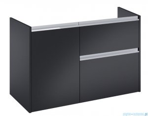Roca Gap Pro szafka z koszem cargo prawa 98x45x63 CZARNY MAT A857905532