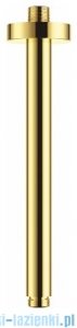 Deante Cascada Gold wylewka prysznicowa sufitowa 25 cm złoty NAC Z42K