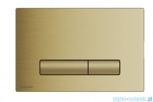 Excellent Aurro przycisk spłukujący 2-funkcyjny złoty szczotkowany INEX.AU230.150.GB