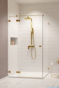 Radaway Essenza Pro Brushed Gold Kdj kabina 120x100cm lewa szczotkowane złoto 10097120-99-01L/10098100-01-01