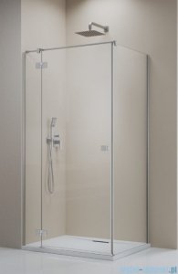 Radaway Essenza Kdj Brushed Nickel kabina 80x80cm lewa szczotkowany nikiel 1385043-91-01L/1384051-01-01