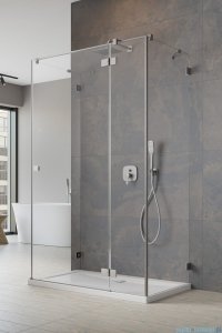 Radaway Essenza Pro Brushed Nickel Kdj+S kabina 70x120x70cm prawa szczotkowany nikiel 10097312-91-01R/10098070-01-01/10098070-01-01
