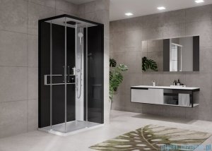 Novellini Glax 2 2.0 kabina z hydromasażem 90x90 biała G22A99T1-1UH