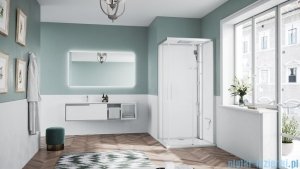 Novellini Glax 1 2.0 kabina standard 90x70 prawa srebrna G21A9070DTF-1BB