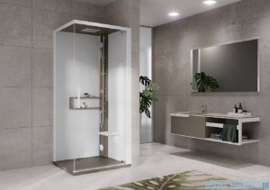 Novellini Glax 2 2.0 kabina masażowo-parowa 90x90 prawa corda G22GF90DT5-1TU